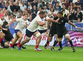 Rugby World Cup - France Defeat New Zealand In The Opening Game