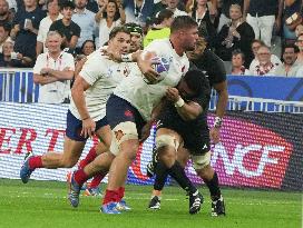 Rugby World Cup - France Defeat New Zealand In The Opening Game