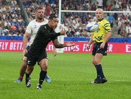 Rugby World Cup - France Defeat New Zealand In The Opening Game