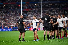 Rugby World Cup - France Defeat New Zealand In The Opening Game