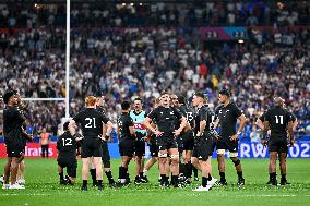 Rugby World Cup - France Defeat New Zealand In The Opening Game