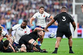 Rugby World Cup - France Defeat New Zealand In The Opening Game