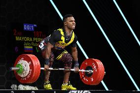 (SP)SAUDI ARABIA-RIYADH-WEIGHTLIFTING-2023 IWF WORLD CHAMPIONSHIPS-MEN'S 73KG