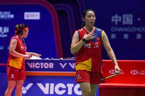 (SP)CHINA-CHANGZHOU-BADMINTON-CHINA OPEN 2023-WOMEN'S DOUBLES (CN)