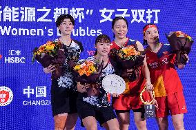 (SP)CHINA-CHANGZHOU-BADMINTON-CHINA OPEN 2023-WOMEN'S DOUBLES (CN)