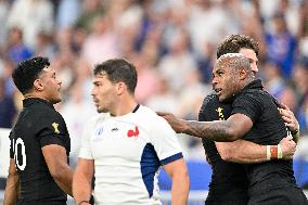 Rugby World Cup - France Defeat New Zealand In The Opening Game