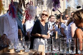 Marine Le Pen At The Grande Braderie Inauguration - Henin-Beaumont