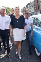 Marine Le Pen At The Grande Braderie Inauguration - Henin-Beaumont