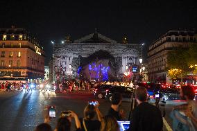 JR et l opera de Paris.