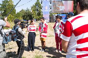 Rugby World Cup - Japanese Television Team