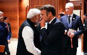 President Macron At G20 Summit - New Delhi