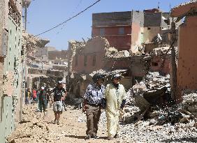 MOROCCO-EARTHQUAKE-AFTERMATH