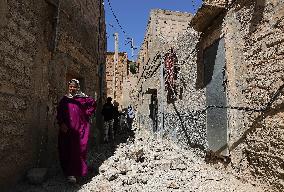 MOROCCO-EARTHQUAKE-AFTERMATH