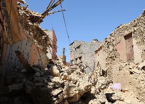 MOROCCO-EARTHQUAKE-AFTERMATH