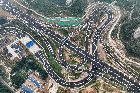 The First Zero-carbon Expressway Jinan-Weifang Under Construction in China