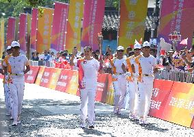 (SP)CHINA-SHAOXING-ASIAN GAMES-TORCH RELAY (CN)