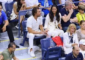 Matthew McConaughey And Camila Alves Attend US Open - NYC