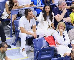 Matthew McConaughey And Camila Alves Attend US Open - NYC