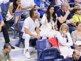 Matthew McConaughey And Camila Alves Attend US Open - NYC