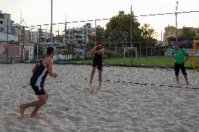 (SP)MIDEAST-GAZA CITY-ASIAN GAMES-BEACH VOLLEYBALL