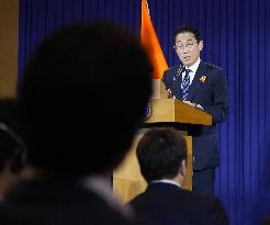 Japan PM Kishida in New Delhi