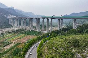 The First Zero-carbon Expressway Jinan-Weifang Under Construction in China