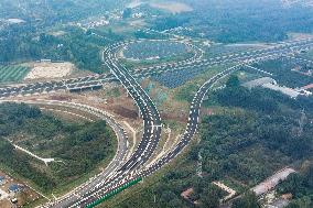 The First Zero-carbon Expressway Jinan-Weifang Under Construction in China