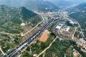 The First Zero-carbon Expressway Jinan-Weifang Under Construction in China