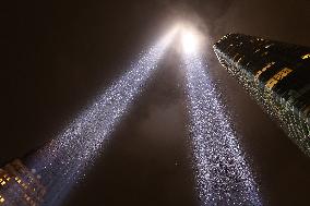 Annual Tribute in Light in New York City