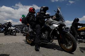 Motorbike Ceremony On The Occasion Of The Bicentenary Of The Heroic Military College Of Mexico