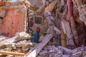 The Aftermath Of The Hearthquake In Morocco