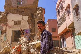 The Aftermath Of The Hearthquake In Morocco