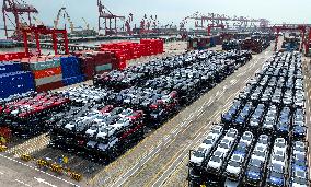 New Energy Vehicle Exports Growth in Taicang Port