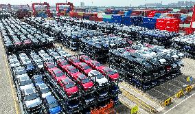 New Energy Vehicle Exports Growth in Taicang Port