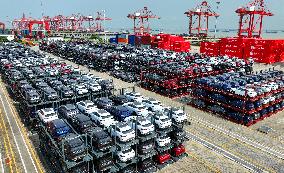 New Energy Vehicle Exports Growth in Taicang Port