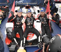 Motor racing: Toyota wins Fuji WEC race