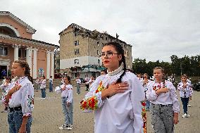 Celebration of Izium liberation anniversary