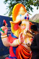 Ganesh Chaturthi Festival Preparation - Pushkar