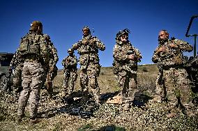 Platoon training of 3rd Assault Brigade