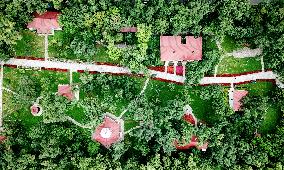 CHINA-HEILONGJIANG-HARBIN-SUN ISLAND-AERIAL VIEW (CN)