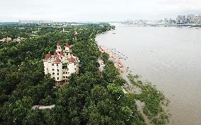 CHINA-HEILONGJIANG-HARBIN-SUN ISLAND-AERIAL VIEW (CN)