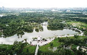 CHINA-HEILONGJIANG-HARBIN-SUN ISLAND-AERIAL VIEW (CN)