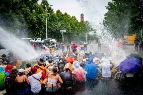 Extinction Rebelion Climate Activists Protest - The Hague