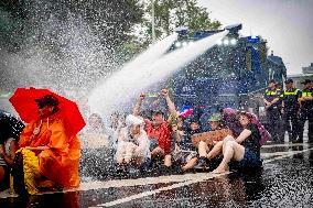 Extinction Rebelion Climate Activists Protest - The Hague