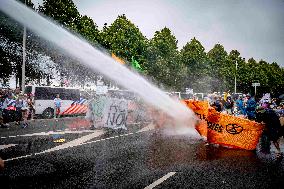 Extinction Rebelion Climate Activists Protest - The Hague