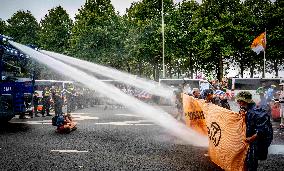 Extinction Rebelion Climate Activists Protest - The Hague