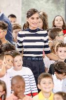 Queen Letizia Opens The School Year - Galicia