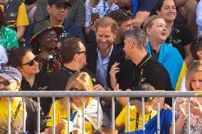 Prince Harry Attends The Second Day Of The Invictus Game 2023 In Duesseldorf