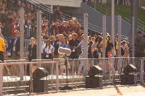 Prince Harry Attends The Second Day Of The Invictus Game 2023 In Duesseldorf