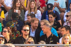 Prince Harry Attends The Second Day Of The Invictus Game 2023 In Duesseldorf